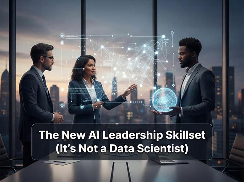 The New AI Leadership Skillset: Why Your Next Strategic Hire Isn’t a Data Scientist